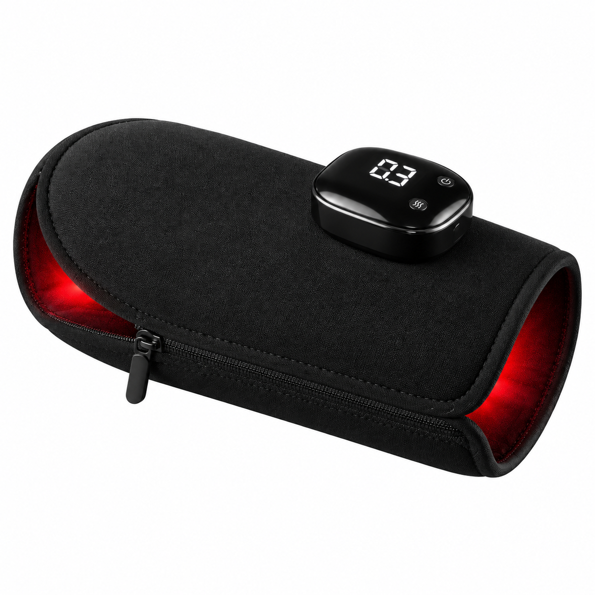 DrAcher Glove Pro red light hand wrap, product on white